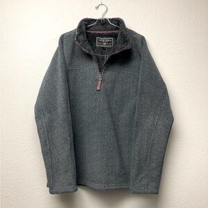 Men’s True Grit Gray Pullover Fleece